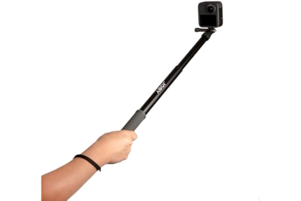 Joby JOBY TelePod SPORT, utdragbar stång för action och 360° kameror, vattentätt resestativ, fototillbehör, för innehållsskapande, vloggning, actionbilder