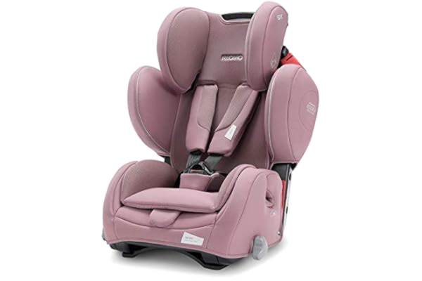 Recaro  Kids, Young Sport Hero kinderzitje, autokinderzitje (9-36 kg), groep 1-2-3, comfort en veiligheid, universele inbouw, verstelbaar, patent Hero veiligheidssysteem, Prime Pale Rose