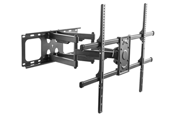 Deltaco  ARM-0261 – vridbart väggfäste, lämpligt för skärm 65 till 100 tum – svart