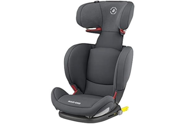 Maxi-Cosi  RodiFix AirProtect Child Car Seat, ISOFIX Booster Seat, Extra Protection, 3.5 - 12 Years, 15-36 kg, Authentic Graphite