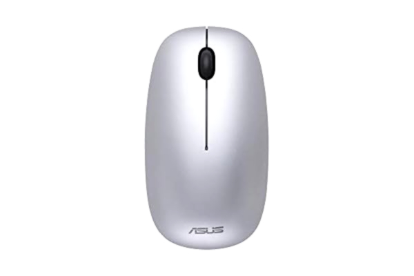 Asus ASUS MW201C bezprzewodowa mysz Bluetooth i bezprzewodowa (przełącznik 2,4 GHz, 1600 dpi), szara