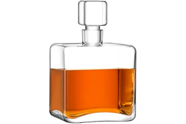 LSA International  G1691-36-301 Cask fyrkantig karaff, glas, 1000 ml