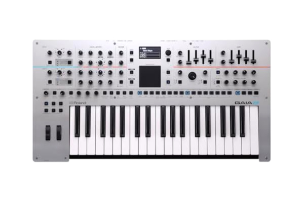 Roland  GAIA 2-synthesizer med avancerade ljudfunktioner | Hybridljudmotor som kombinerar wavetable-syntes och virtuell analog syntes | Inbyggd rörelse-pad