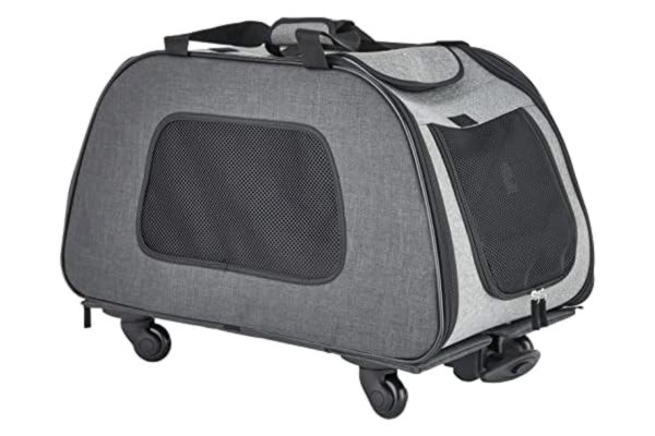 Trixie  28949 Nylon Vagn, Svart, Vit 34 x 43 x 67 cm