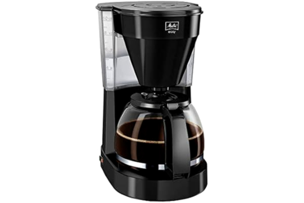 Melitta  Filter Coffee Machine with Glass Jug, Easy II Model, 1023-02, Black, 6762887
