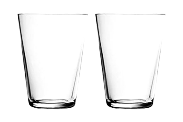 Iittala  1008589 Kartio uppsättning med 2 glas klara, 40 cl, glas