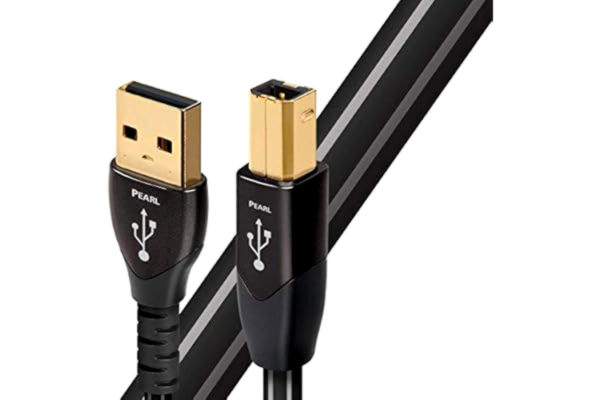Audioquest AudioQuest Pearl USB A-B USB-kabel 0,75 m USB B Svart 0,75 m