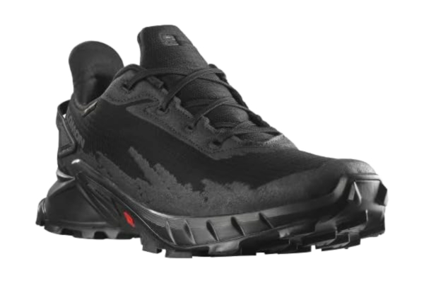 Salomon  Alphacross 4 Gore-Tex dam trail löpskor, starkt grepp, vattentätt allvädersskydd, hållbar komfort, svart, 38 2/3 EU