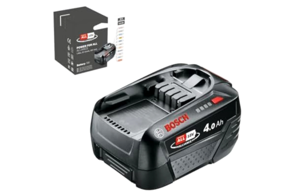 Bosch  batteripaket PBA 18V 4.0 Ah W-C (18 volt system, 4.0Ah batteri, i kartong)