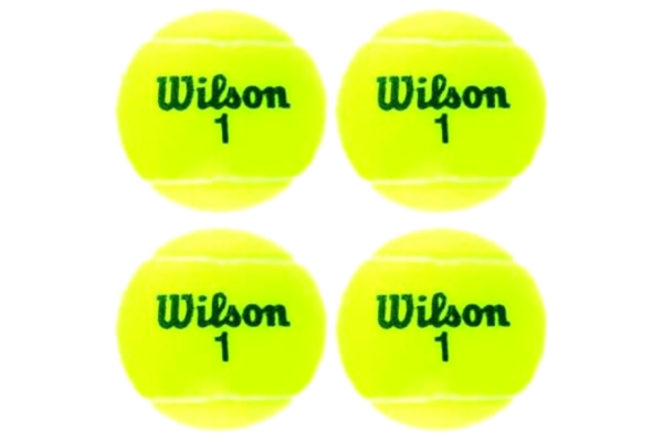 Wilson  Champ Extra Duty Tennisbollar, Gul, 4-pack