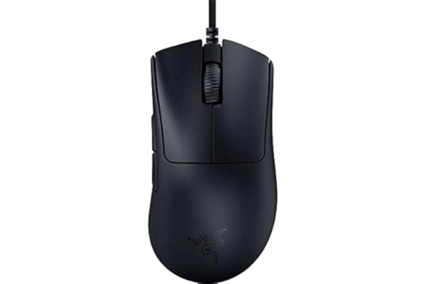 Razer  DeathAdder V3 - Ergonomisk Esports-mus (59g lättviktsdesign, ergonomisk form, 30K optisk sensor, Gen-3 optisk musomkopplare, 8000Hz HyperPolling-teknik, Speedflex-kabel) Svart