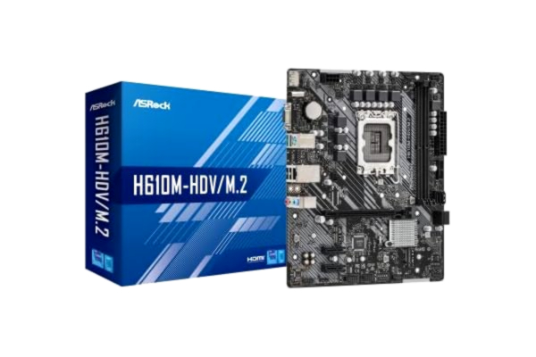 ASRock  H610M-HDV/M.2 1700 Socket 2 DDR4 Noir