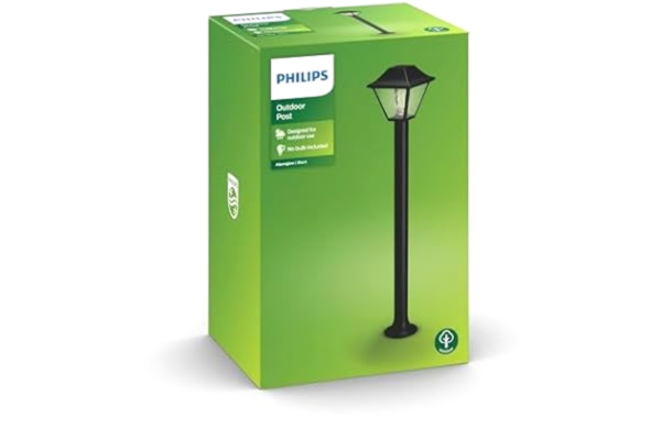 Philips  Alpenglow Stolpe för Utomhusbruk - 1x60W, 230V, Ej Dimbar, Ljuskälla medföljer ej