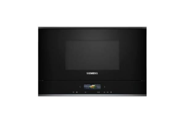 Siemens  iQ700 BF722L1B1, Indbygget, Solo mikroovn, 21 L, 900 W, Berøring, Sort