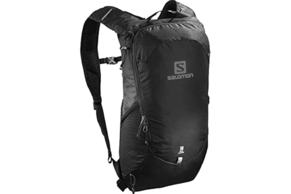 Salomon  Trailblazer 10 Unisex Hiking Backpack, Perfect for Running, Cycling, Ski & Snowboard, Black, Capacity for up to 10 Litres