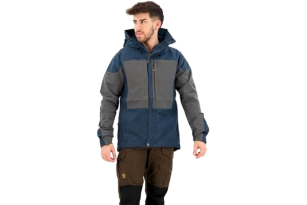 Fjällräven  Keb jacka för män, M-jacka, Mountain Blue-Basalt, M, Mountain Blue-Basalt, M
