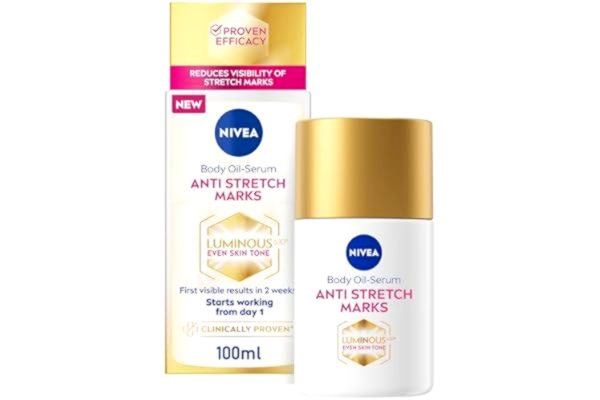 Nivea NIVEA LUMINOUS630® Oil Body Serum Even Skin Tone Anti Stretch Marx, 100 ml