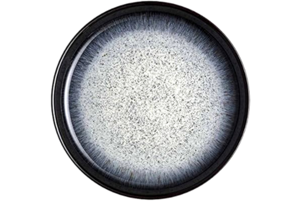 Denby  Halo Alt coupe middagstallrik, keramik, svart, 26 x 26 x 3 cm