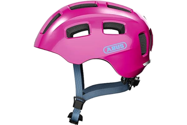 Abus  Sparkling Pink M, Casco da Ragazzi, Unisex, Rosa (Rosa), M