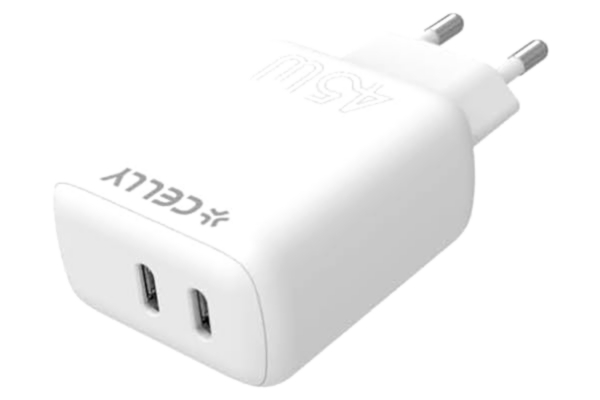 Celly CELLY Travel Charger 2 USB-C 45W varumärke