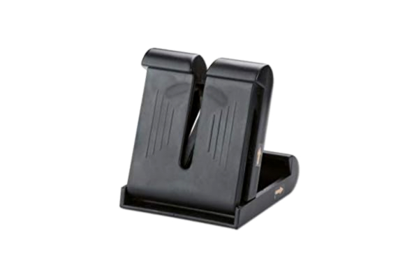 Vulkanus  Unisex_Adult Messerschärfer Pocket Sharpener, Black, Standard Size