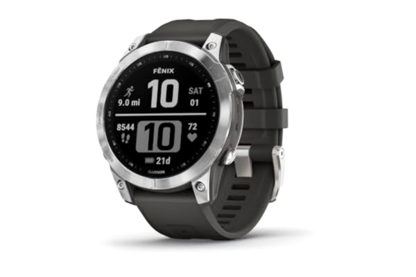 Garmin  Fenix 7 010-02540-01 Smartwatch, Silver, Grafitgrå, 47 mm