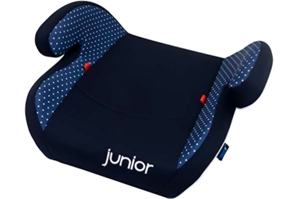 Petex  Car Booster Seat Max 111 ECE Groep 2-3 Kinderen van ca. 3,5-12 jaar | 15-36 kg Zwart/Blauw