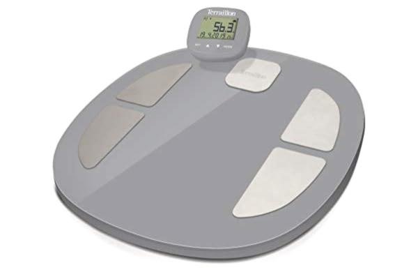 Terraillon  POP EASY VIEW Elektronisch ovaal grijs