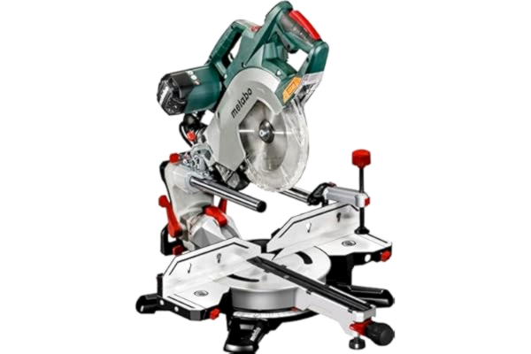 Metabo  KGSV 72 Xact kapp- och dragsågar I drag- och huvfunktion, 1 800 W, sågblad Ø 216 mm, skärbredd 305 mm, svängbar och lutbar såghuvud, laser, varvtalsreglering 611216000