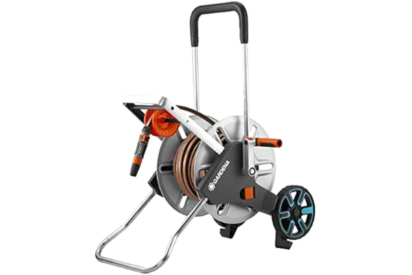 Gardena Wózek na wąż Gardena AquaRoll M Easy Metal (zestaw)