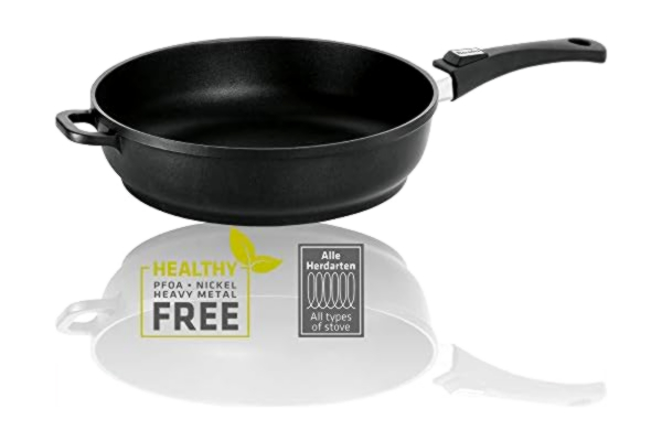 Berndes  Induction Smoorpan, Cast Aluminium, Zwart, 32 cm