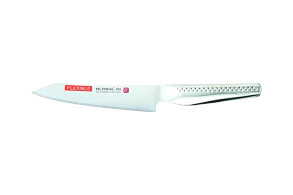 Global  NI Range Flexible 16cm Slicing Knife, CROMOVA 18 Stainless Steel, GNM-04