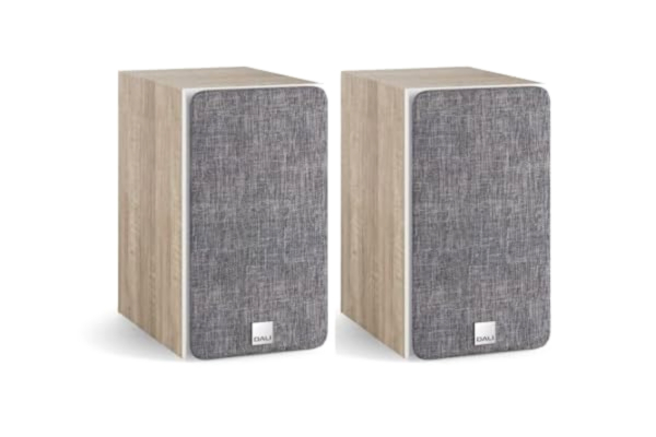 DALI  Oberon Set med 3 hyllhögtalare - Utsökt ljuddynamik och rikedom av detaljer i kompakt design, perfekt för musikälskare och hemmabioälskare, integration