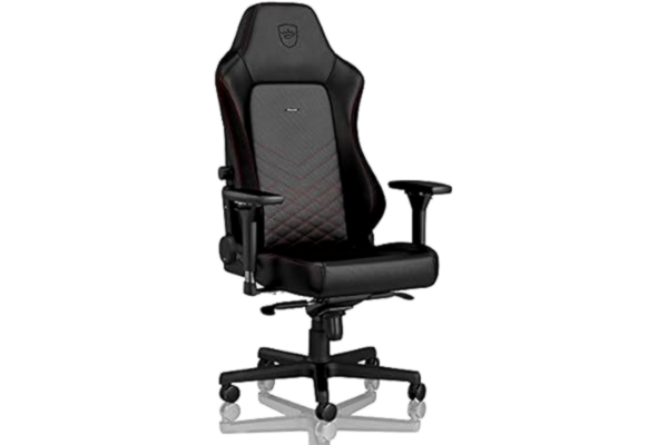 Noblechairs noblechairs HERO Gaming Chair - Black/Red Gamer Stol - Sort / Rød - PU Læder - Op til 150 kg