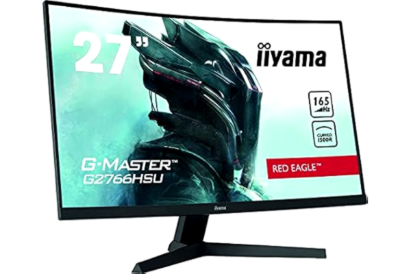 Iiyama 27" iiyama G-MASTER Punainen Eagle - 1920x1080 - 165Hz - VA - Curved - 1 ms - Näyttö