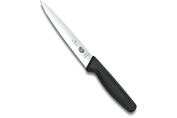 Victorinox  Keuken-/fileermes, met kunststof handvat, 16 cm lemmet, flexibel lemmet, Swiss Made