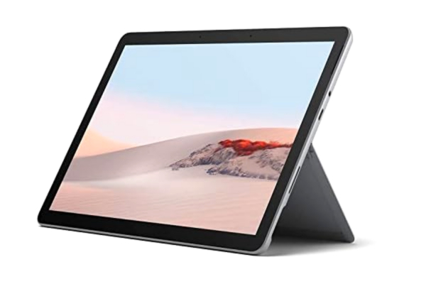 Microsoft , Surface Go 2 10,5 Cala, Tablet 2 w 1, Intel Core m3, 8 GB RAM, 128 GB SSD, Windows 10 Home S, Platynowy Szary