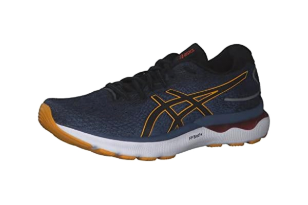 Asics ASICS Nimbus 24 Chaussure de Course sur Route pour Homme Noir Blanc