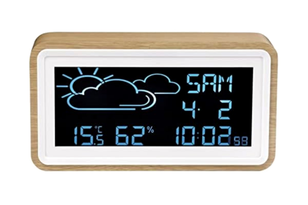 Denver Vejrstation med ur og ka