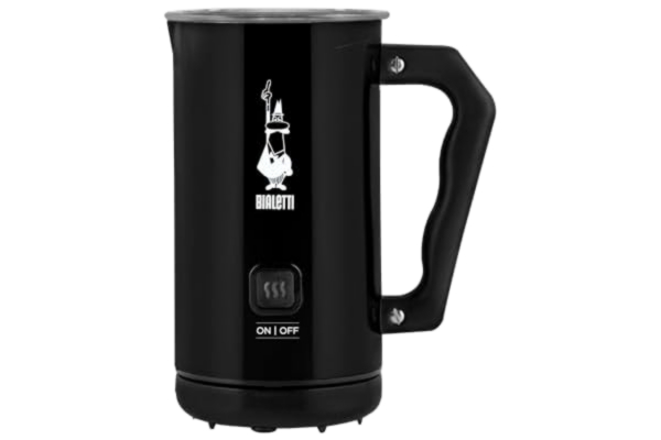 Bialetti  4433 Mjölkskummare, Aluminium, Svart, 1 L