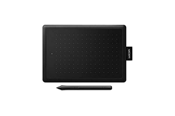 Wacom  One by Wacom (taille: S) CTL-472-S - Tablette créative avec un crayon, Noir - Idéal pour le télétravail et la formation en ligne - Works With Chromebook