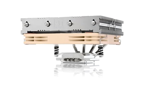 Noctua  NH-L12S, Premium CPU-Kylare med Låg Profil och Tyst 120mm PWM-Fläkt (Brun)