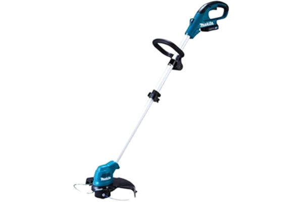 Makita  UR100DSME Cordless Grass Trimmer 10.8 V / 4.0 Ah, 2 Batteries + Charger with Accessory Bag, Petrol Blue