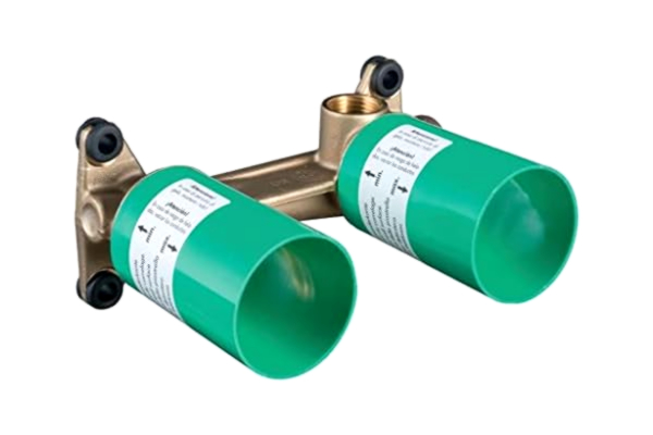 Hansgrohe hansgrohe Inbyggnadsdel för 1-grepps tvättställsblandare för 2-håls inbyggnad i vägg, 13622180