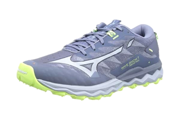 Mizuno  Wave Daichi 7, trailskor för kvinnor, Vindigo Subduedb Neolime, 40.5 EU