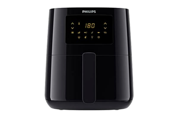 Philips  Essential HD9252 - Varmluftsrister - 4.1 liter - 1.4 kW - sort