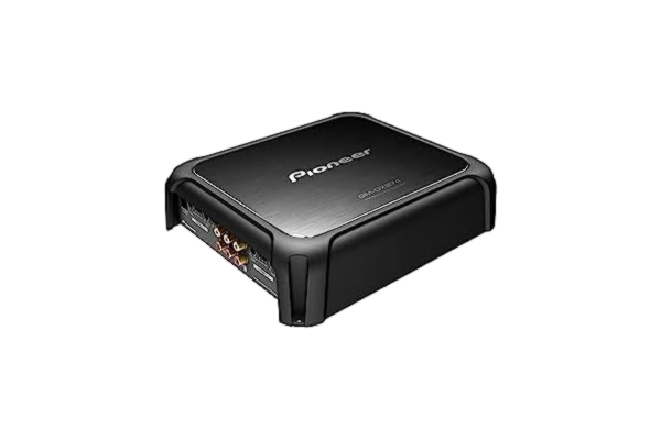 Pioneer  GM-DX874 400W 4-Kanal Hi-Res Class-FD Verstärker (4X 100W, 2X 300W 4 Ohm / 4X 150W 2 ohm) | 12dB Hochpass/Tiefpass Filter | 18dB Bass Boost | Turn-On Sensor | Schutzschaltung