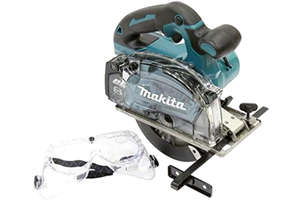 Makita  DCS553Z Cordless Metal Circular Saw 18 V (Without Battery, Without Charger) , Blue