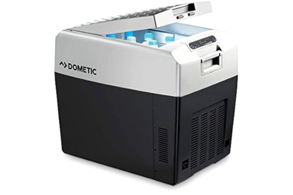 Dometic DOMETIC TCX 35 - glacière électrique portable pour voiture 12/24 V et 230 V, mini réfrigérateur chaud/froid, 33 litres, pour voiture, camion, bateau et camping-car