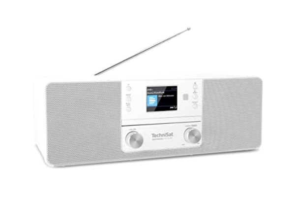 TechniSat  370 CD BT personal analog och digital vit